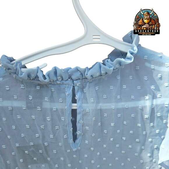 💥Brand new💥 streetwear society blue women chemise - Picture 5 of 7